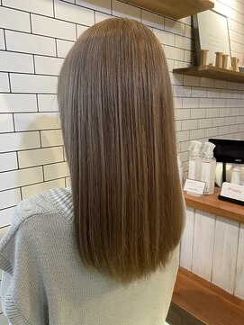 オーブ ヘアー リリー 博多2号店(AUBE HAIR lily) シンプルベージュ