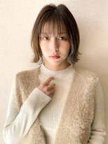 トゥルーズ 梅田店(TLUUS)&nbsp;【TLUUSホワイトグレージュチェリーブラウンミニウルフ】