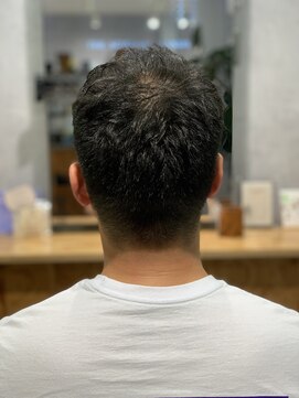 ザ シザーハンズ ナガノ(THE SCISSORS HANDS NAGANO) メンズ　ノンスタショートヘア<理容室>20代30代40代メンズ◎