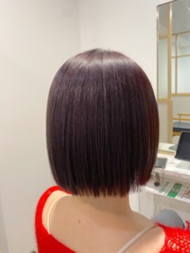リオールヘア 北千住(LIOR.HAIR) ★ケラチンTR×ピンク×ボブ★