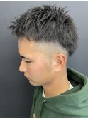 【メンズカット×フェード短髪】