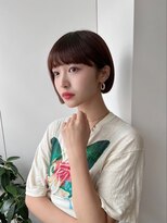 サンド 鹿児島中央(sand)&nbsp;ボブ/黒髪/グレー/韓国ボブ/髪質改善[鹿児島中央駅]