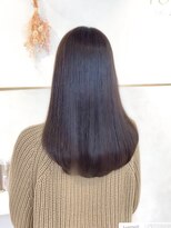 カレンアンドエクラート 大宮(KAREN&ECLART)&nbsp;髪質改善　艶髪　ストレート　縮毛矯正　暗髪　韓国風　ロング