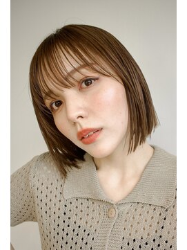 タス(tas) 切りっぱなしボブ