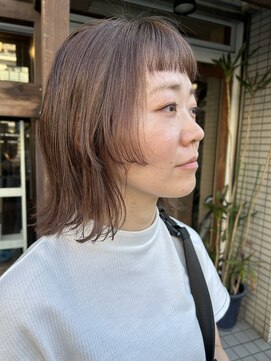 ヘアーアンドエステアンドネイル ガーデン(Hair&Esthe&Nail Garden) ウルフ風レイヤー