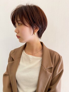 エルガ バイ コバルト(LGA by cobalt) 20代30代40代50代コンパクトショート ピンクブラウン