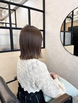 マイルームギンザ 銀座店(my room GINZA)&nbsp;ブラウン　外はねボブ　銀座　東銀座