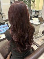 ブリッサ(brisa)&nbsp;【brisa表参道】ボルドー/レッドブラウン/ロングレイヤー