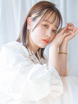 レゴ(REGO) #イメチェンピンクベージュ前髪