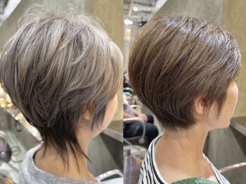 ノノ(nono)の写真/バランスよく抜け感のある"ラフショート"～しっとりまとめる"コンパクトショート"まで幅広いStyleを提供★