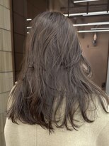 パークレーン アイス イヴェン(park lane ICI yeven)&nbsp;海外風レイヤーカット ブリーチなし ブラウンベージュ 春カラー