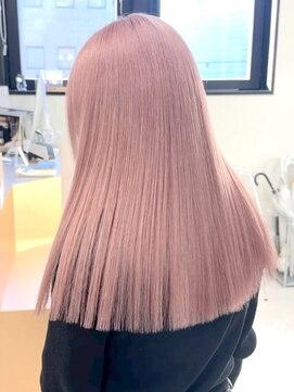 ベレーザシェルト(Beleza scelto) 13497ブリーチ＆ダブルカラー韓国レイヤーラベンダーピンク