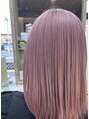 アース 鹿児島天文館店(HAIR&MAKE EARTH)&nbsp;さくらピンク