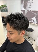 ショートヘア×パーマ