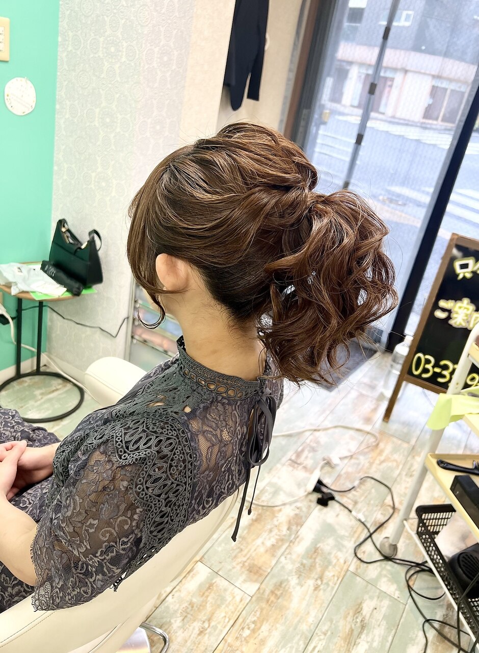 2025年秋】ヘアセットの髪型・ヘアアレンジ｜鷺ノ宮・田無