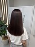 【広がり、ホワホワを抑えたい】美髪縮毛矯正+クイックトリートメント