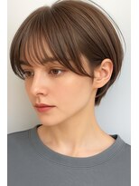 カイル (KAIL)&nbsp;耳掛けショートボブ【仙台ショートカット/30代/40代/50代】