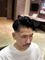 美容室 イルフェドゥ(Il fait doux)&nbsp;バーバー風七三フェード