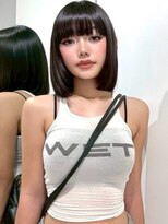 ヴィヴィー 福岡天神店(VIVIE)&nbsp;顎下４センチタッセルボブ×縮毛矯正