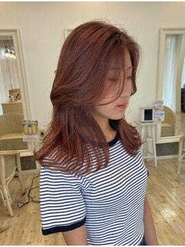 アトリエシルク 大宮店 レッドブラウン