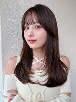 アフロート エル 大阪(AFLOAT L) 【20代30代】顔周りレイヤー/ココアベージュ/ショコラブラウン