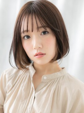 ドクターズ サロン ラブ(Dr's Salon LAB) 暖色系カラーツヤ髪大人美人こなれボブs古河10代20代30代