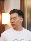 メンズアイロンパーマフェード