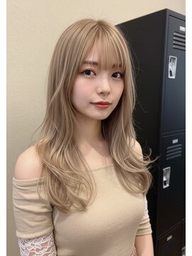 ブリックバイブレイス 千葉 千葉中央(brick by brace) 千葉駅/着物ヘア/大人ガーリー/ダークアッシュ/似合わせカット