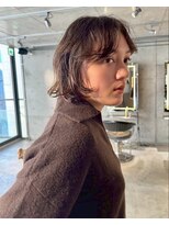 スクリーンギンザメゾン 銀座(SCREEN GINZA MAISON.)&nbsp;クラゲヘアー/小顔に見せるヘア/ココアベージュ/銀座