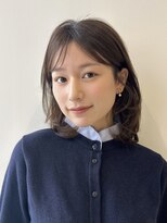 トータルビューティーサロン プリエ(prier)&nbsp;ミディアムボブ/レイヤーカット/ショコラブラウン/髪質改善