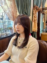美容室 ブラウン(Brown)&nbsp;髪質改善ミディアムレイヤー