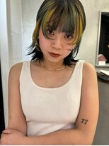 ロンドフルール 大宮東口(Lond fleur) ミニウルフレイヤーカット顔周りカット前髪カット韓国ボブ/大宮