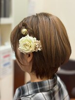 美容室ヒラトヤ 都南店&nbsp;成人式ヘアセット卒業式ヘアセット編み込みヘアアレンジ