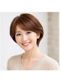朝のセットが楽になるショートスタイル