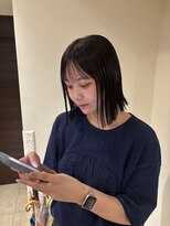 ジャム(Jam) アッシュブラウン×ボブ【mayu】