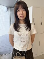 ロジェ(loje)&nbsp;20代30代40代　ダークパープル/夏のヘアアレンジ
