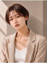 アン 流山おおたかの森コトエ店(un) ◆小顔ナチュラルショート【ミルクブラウン/ダークパープル】