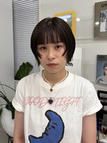 バブルス 溝の口(BUBBLES)&nbsp;ミニマルボブ/ダスティグレー【BUBBLES溝の口】