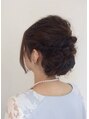 アドゥーヘアー(A do hair) 大切な記念日のアレンジスタイルです。