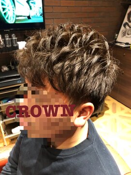 クラウン(CROWN) セミウェットツーブロック