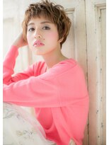 クオーレ ヘア アンジュ 水戸店(CUORE HAIR ange)&nbsp;*ange水戸*…個性的インナーカラーの小顔センシュアルショートa