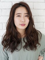 ヘアリゾート粋 ウナム 新宿東口店(enam)&nbsp;つやパーマ×Aラインロング[enam新宿東口店]