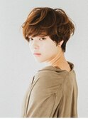 大人可愛いマッシュショート