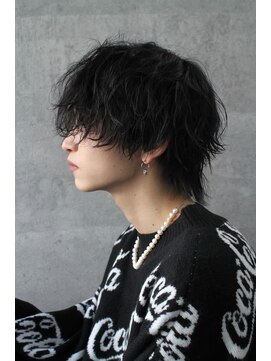 シン(syn) 前髪長めマッシュ ウルフ