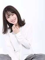 デイジー インデックスヘア 大島店(DAISY index hair)&nbsp;２０代３０代４０代５０代小顔ミディアム外ハネボブアッシュ