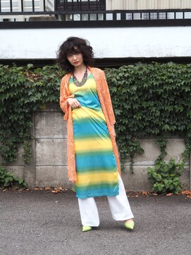 リブロ 三軒茶屋(LIBRO) くせ毛風ロングスタイル