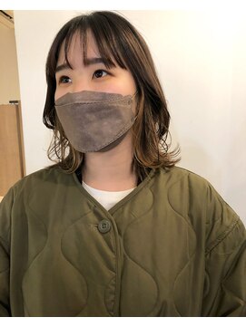 ロティー(loty) 【hono】レイヤーカットにインナーベージュ