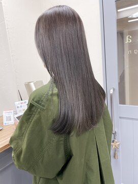 ヴェルダ 池袋店(verda) ブリーチなしダブルカラーグレーベージュ＊fukuda