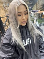 ラフ(LAFF)&nbsp;#黒髪#ボブルフ#ネビージュ#小顔#ワンレン