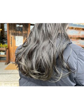 へアサロンアンドカフェガーデン(hair salon&cafe GARDEN) 美髪カラー/暗髪/オリーブカラー